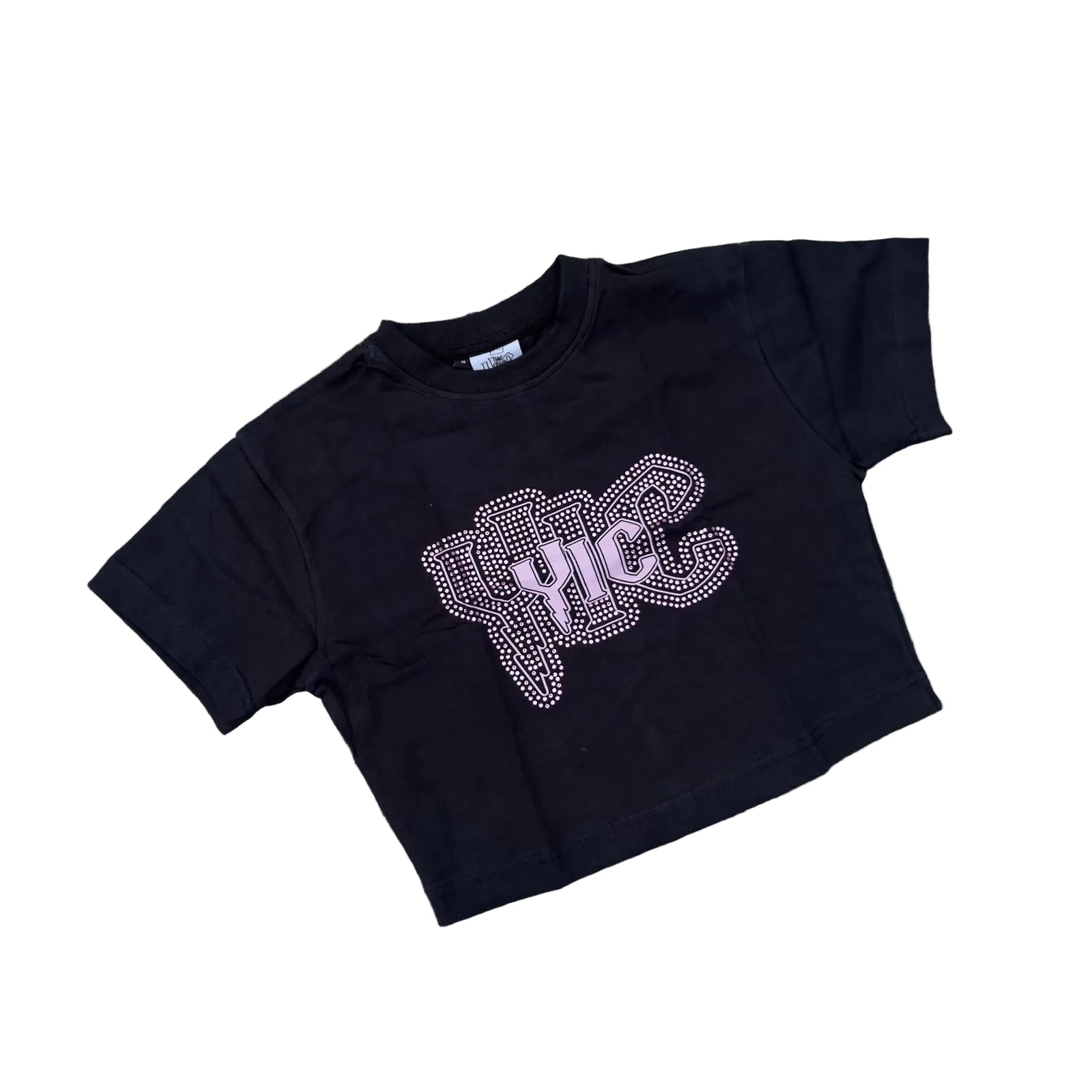 WOMEN'S BABY TOP [BLACK & PINK]